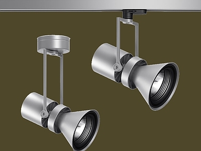 现代筒灯射灯 轨道式筒灯射灯