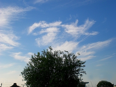 现代天空外景 白天天空