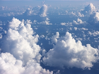 现代天空外景 天空