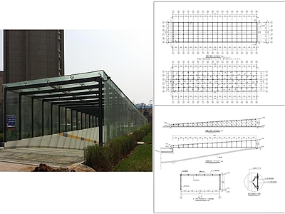 钢结构 地下车库 施工图