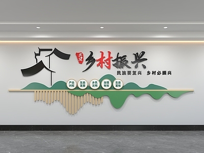 现代文化墙 振兴乡村文化墙 展示墙 标语 口号 宣传栏