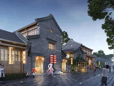 中式古建 中式民宿