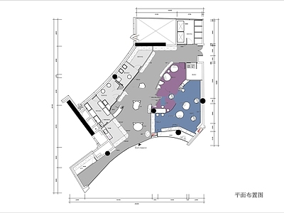 现代宠物店 宠物店 施工图