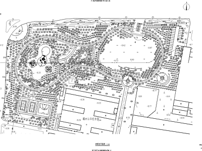 中式现代公园景观 曲线 体育公园 口袋公园 郊野公园 街角公园 施工图