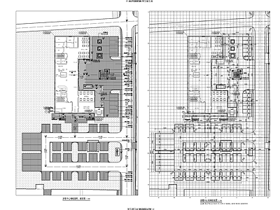 现代中式广场 小广场 游客前广 广场 LOGO景观石 种植池做法 施工图
