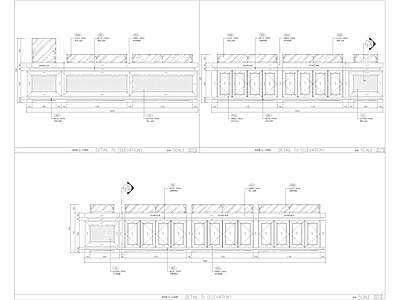 现代展台 珠宝 玉器 施工图
