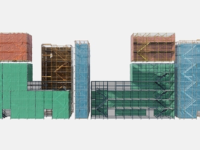 其他工业设备 钢管脚手架 外墙施工脚手架 工地脚手架 大型脚手架 施工模板脚手架