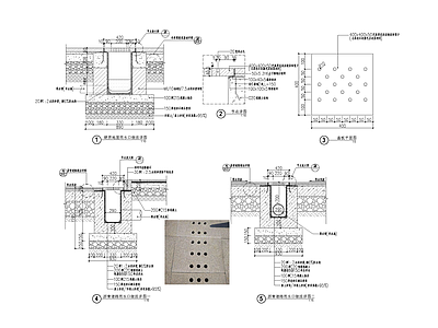 景观节点 雨水口 施工图