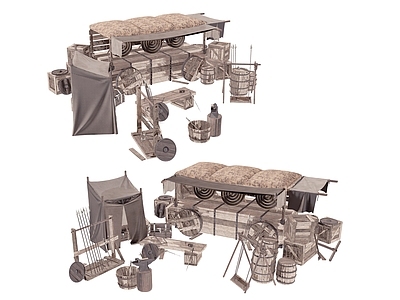 现代古建 建筑 风格建筑