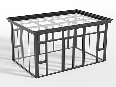 现代风格建筑 阳光房