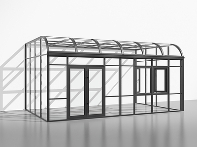 现代风格建筑 阳光房