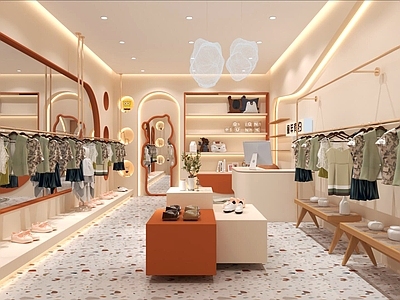 轻奢服装店 儿童店 童装店 儿童服装店 童装专卖店