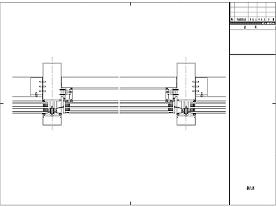 现代其他节点详图 幕墙节点图 施工图