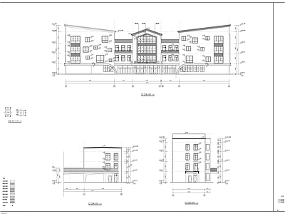 现代幼儿园建筑 城区幼儿园新建 施工图