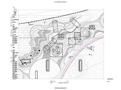 现代公园景观 施工图