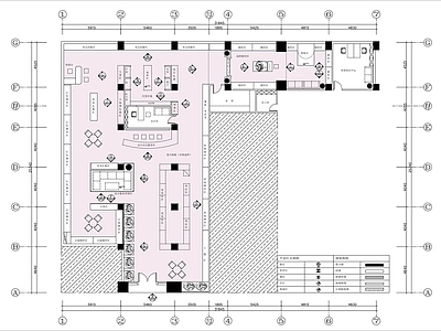 现代新中式婚纱店 传统婚纱 施工图 婚纱店