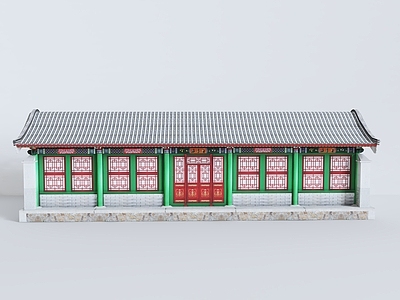 中式古建 中式古建 寺庙 宝殿 鼓楼 庙