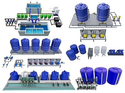 其他工业设备 自来水厂 污水处理厂 加药间 加氯间 pac加药