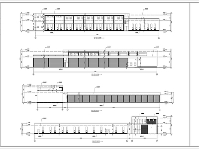 现代消防站 消防救援综合楼建 施工图