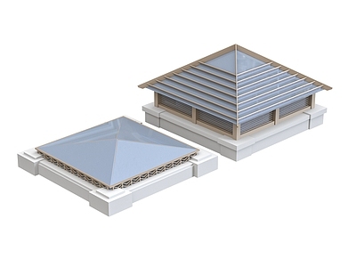 建筑材料 现代采光井