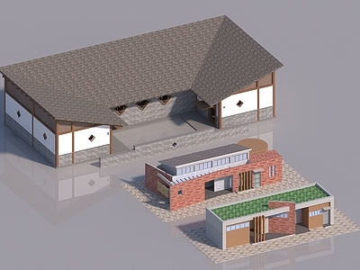 现代公厕 现代公厕 室外公共
