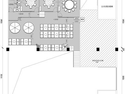 现代其他餐饮空间 东北炖土灶 施工图