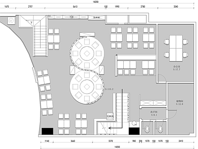 现代其他餐饮空间 湘菜馆 施工图