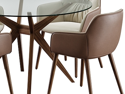 现代餐桌椅 Calligaris 椅