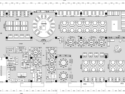 现代其他餐饮空间 湖南土家菜 施工图