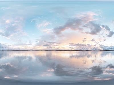 现代天空HDR 蓝天白云天空全景