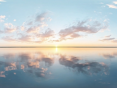 现代天空HDR 蓝天白云天空全景