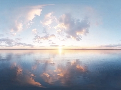 现代天空HDR 蓝天白云天空全景