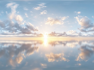 现代天空HDR 蓝天白云天空全景