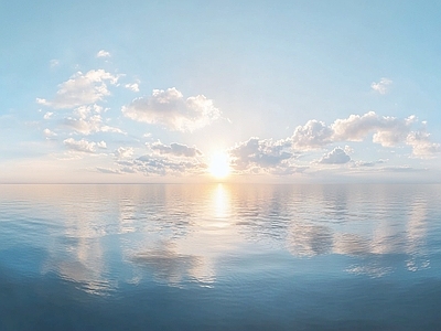 现代天空HDR 蓝天白云天空全景