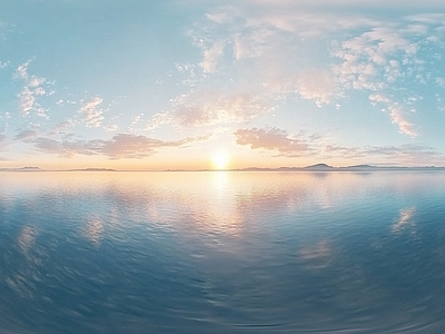 现代天空HDR 蓝天白云天空全景