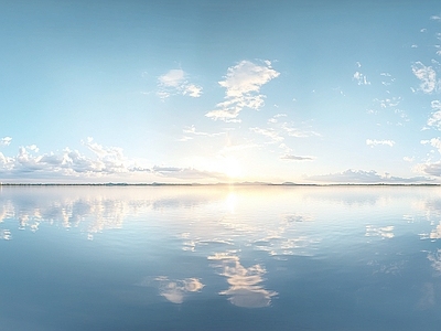 现代天空HDR 蓝天白云天空全景