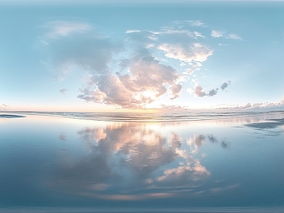 现代天空HDR 蓝天白云天空全景