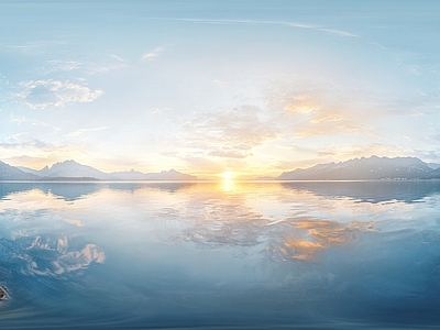 现代天空HDR 蓝天白云天空全景