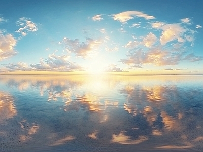 现代天空HDR 蓝天白云天空全景