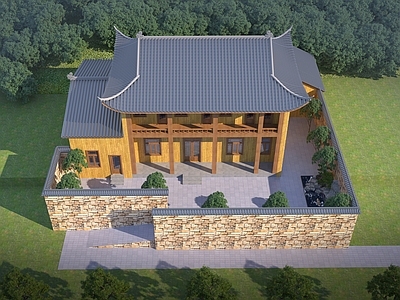 中式古建 古建