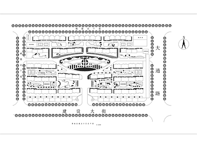 现代新中式商业景观 广场景观 城市公园 小区景观 社区景观 口袋公园 施工图 商业景观