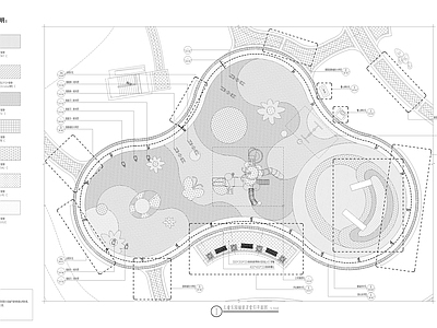 现代公园景观 儿童游乐园 全套完整土建图纸 施工图