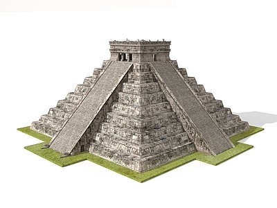 中古古建 古建筑 金字塔 神庙