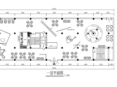 现代简约其他休闲娱乐空间 美术咖啡馆 艺术咖啡馆 施工图