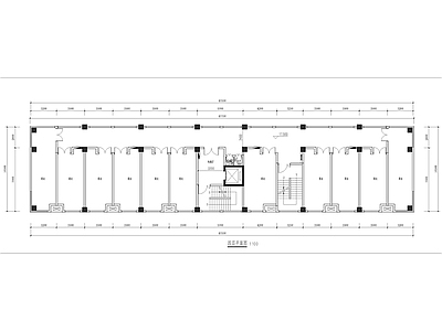 现代简约其他商业建筑 商业公寓 改造前后平面 loft夹层 施工图