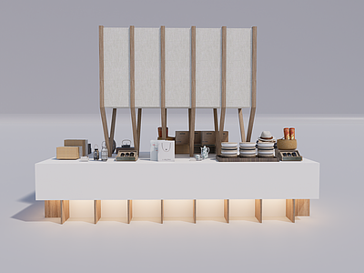 展示台 文创展台 展示台 产品展台