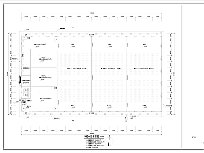 现代简约门卫室建筑 厂房 办公楼 大门 施工图