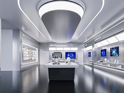 现代其他商场空间 科技展厅 现代展厅 企业展厅