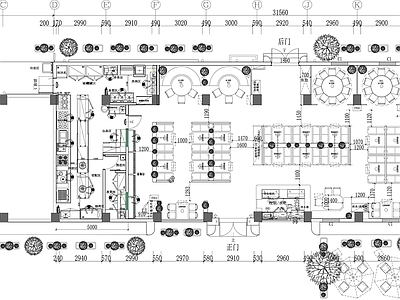 现代其他餐饮空间 四季椰子鸡 施工图