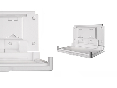 其他公用器材 婴儿护理台 挂墙尿布台 公共商圈母婴室